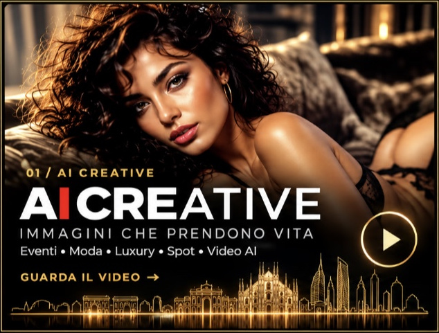 AI Creative — Immagini che prendono vita. Evento a Monza, video AI